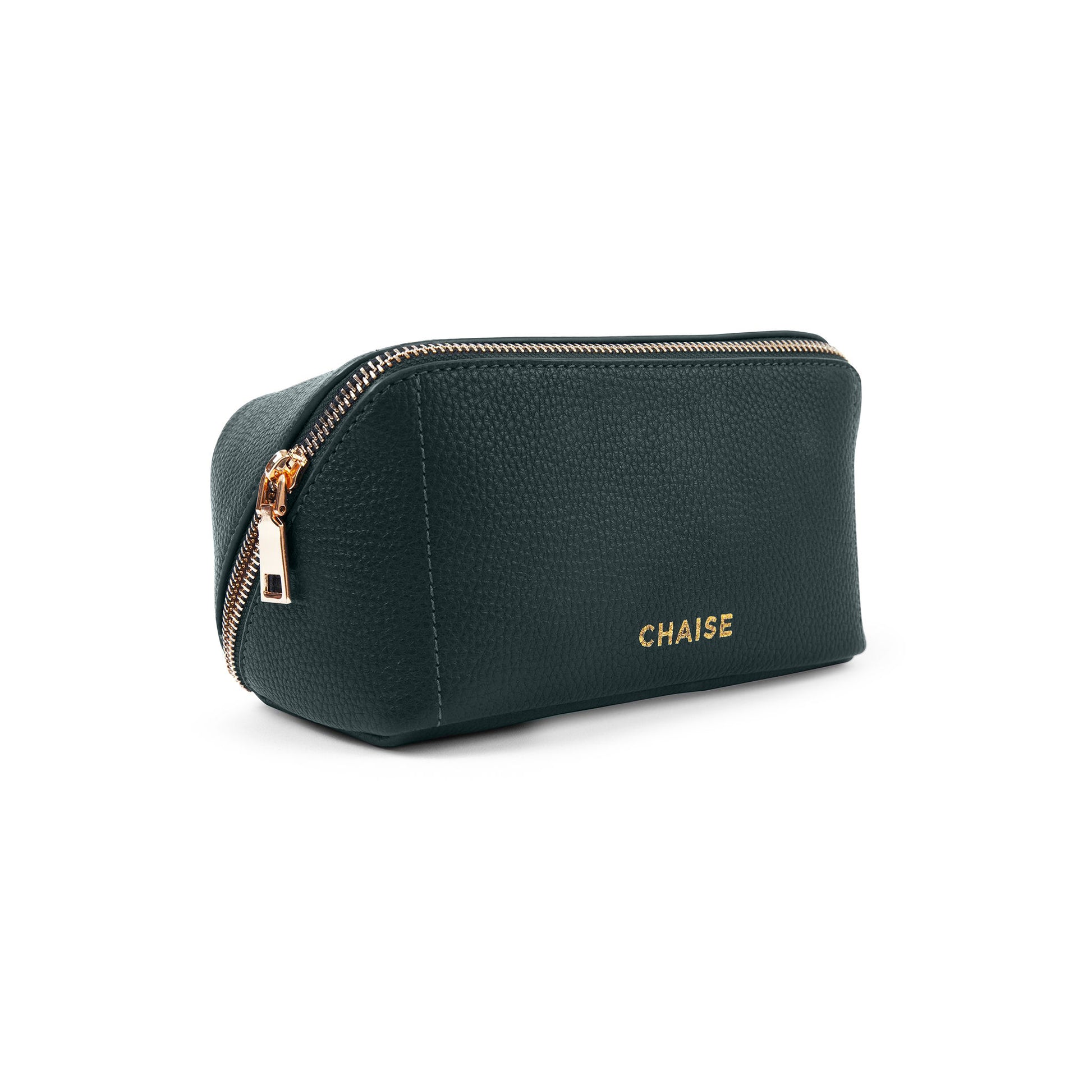 See It All Makeup Bag - Forest Dark Green – Chaise
