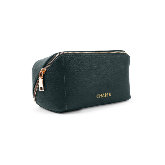 See It All Makeup Bag - Forest Dark Green
